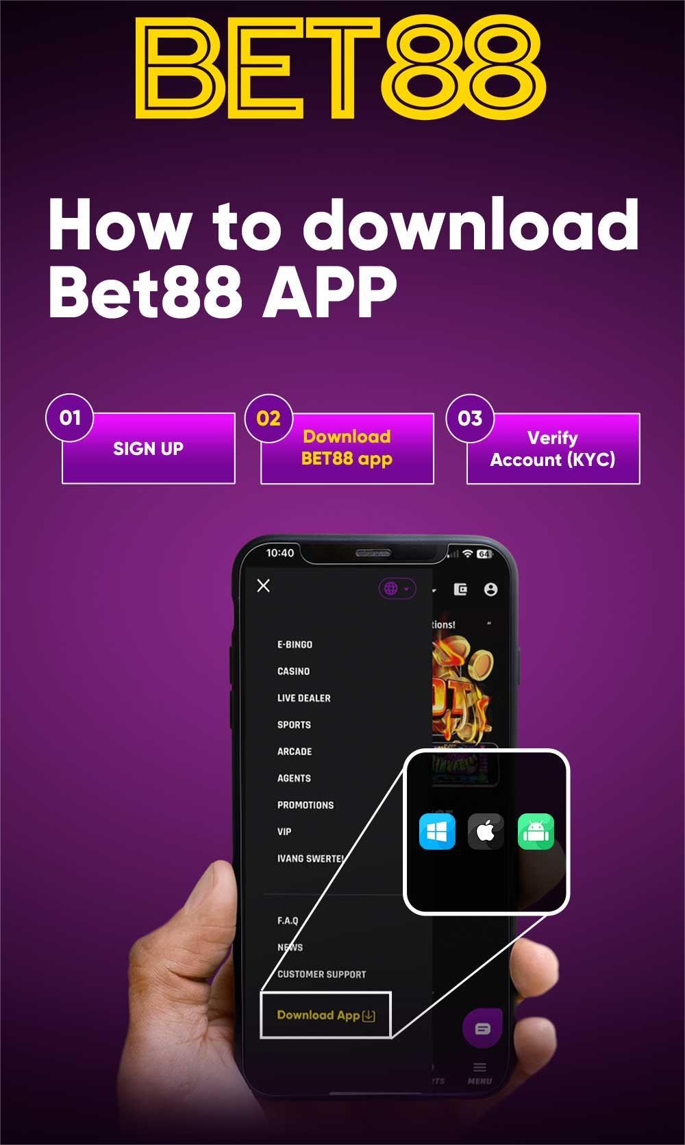 Bet88 mobile app